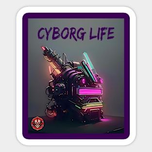 Cyborg Life Issue#1 Sticker